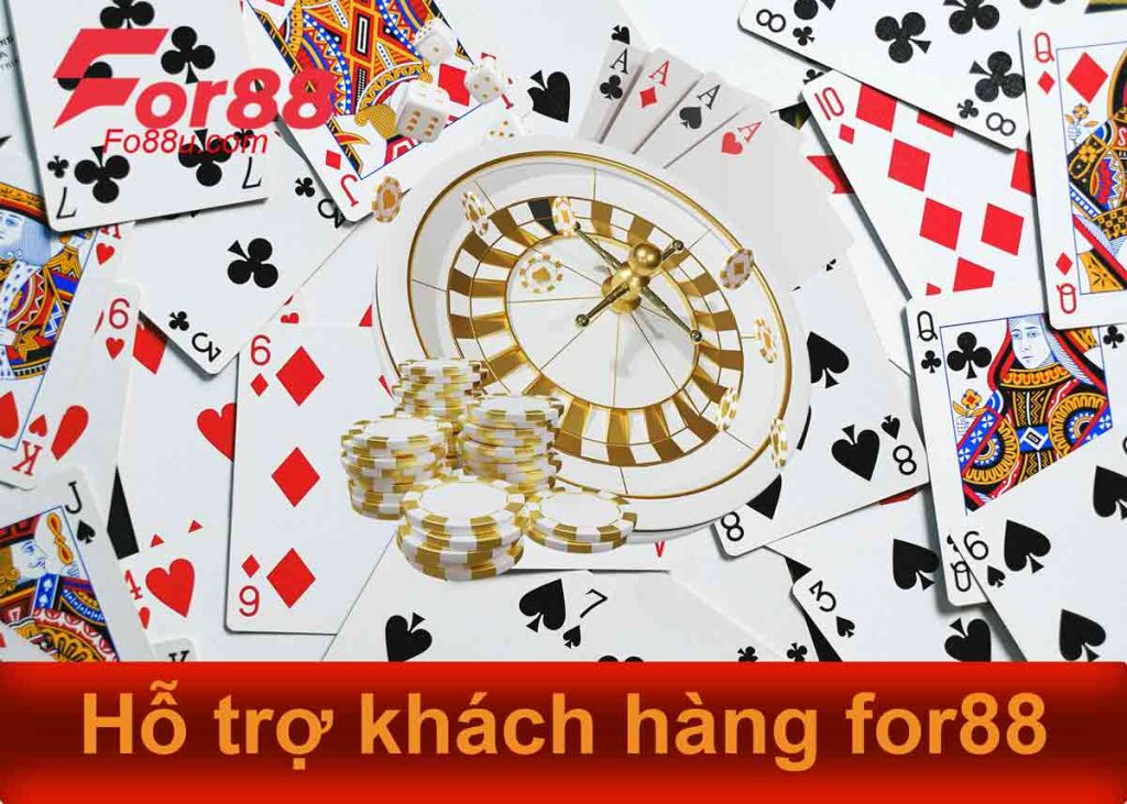 hỗ trợ khách hàng for88