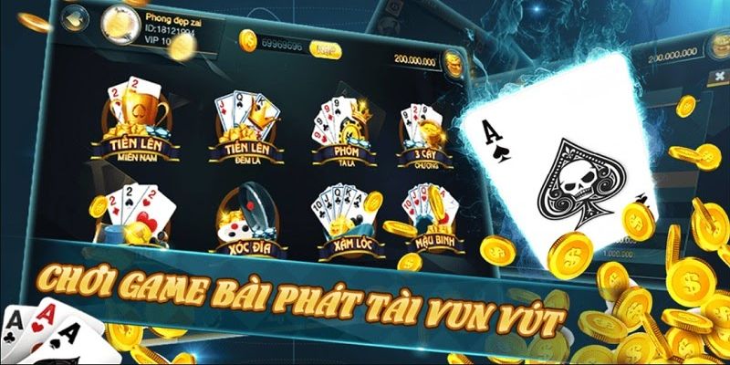 Tham gia thế giới game bài phát tài tại Bet Win