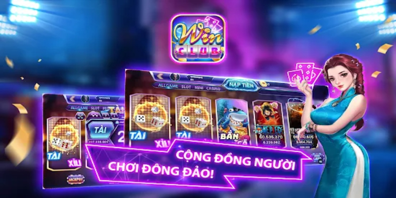 Danh sách trò chơi đa dạng tại Game Winclub