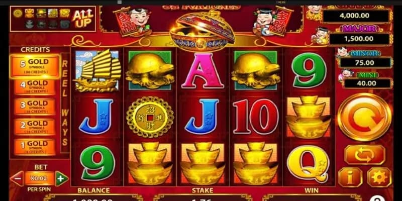 Game Slot cực hấp dẫn tại nhà cái